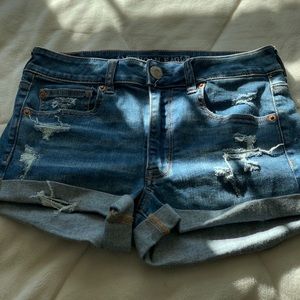 american eagle jean shorts